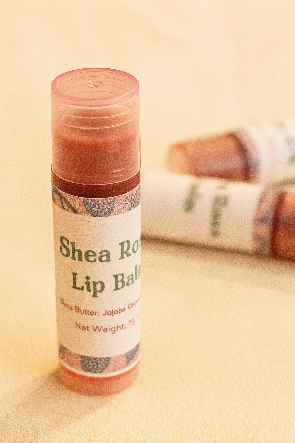 Shea Rose Glow – Tinted Lip Balm