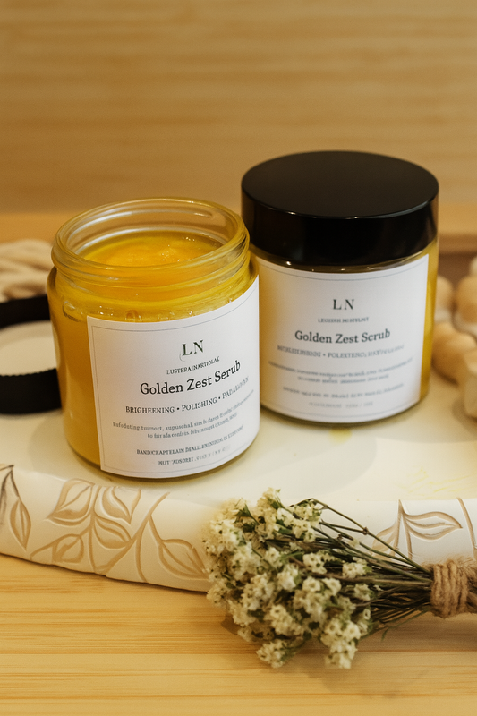 Golden Zest – Lemon Turmeric Scrub