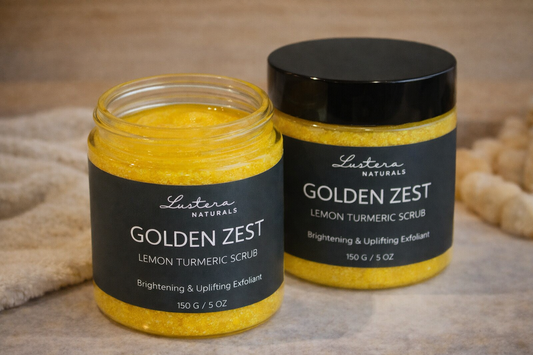Golden Zest – Lemon Turmeric Scrub