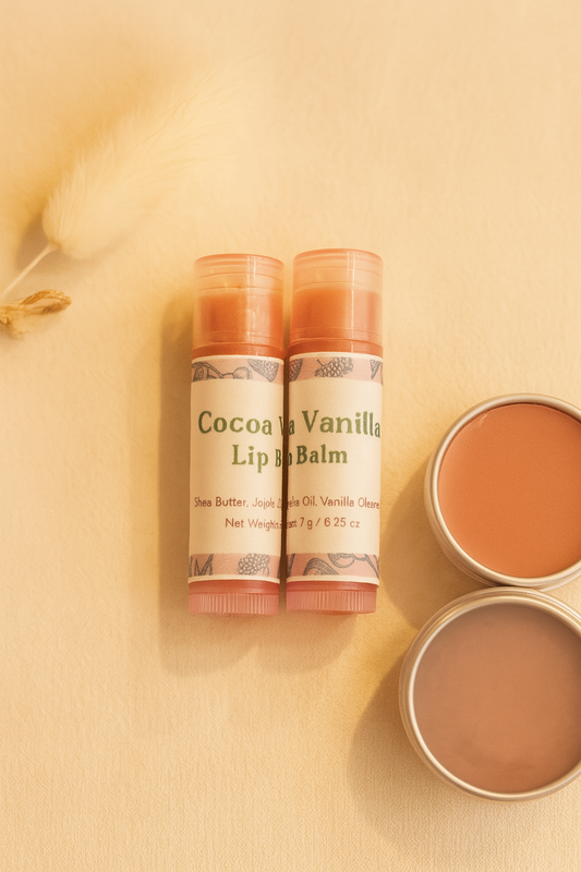 Cocoa Vanilla Nourishing Lip Balm