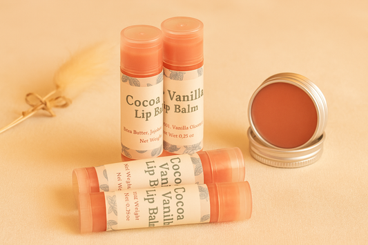Cocoa Vanilla Nourishing Lip Balm