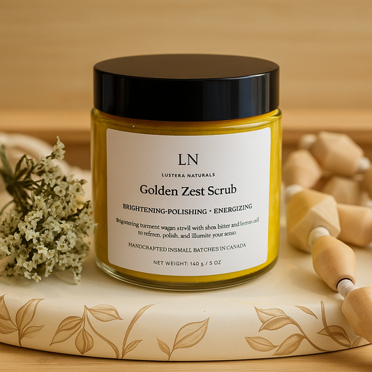 Golden Zest – Lemon Turmeric Scrub